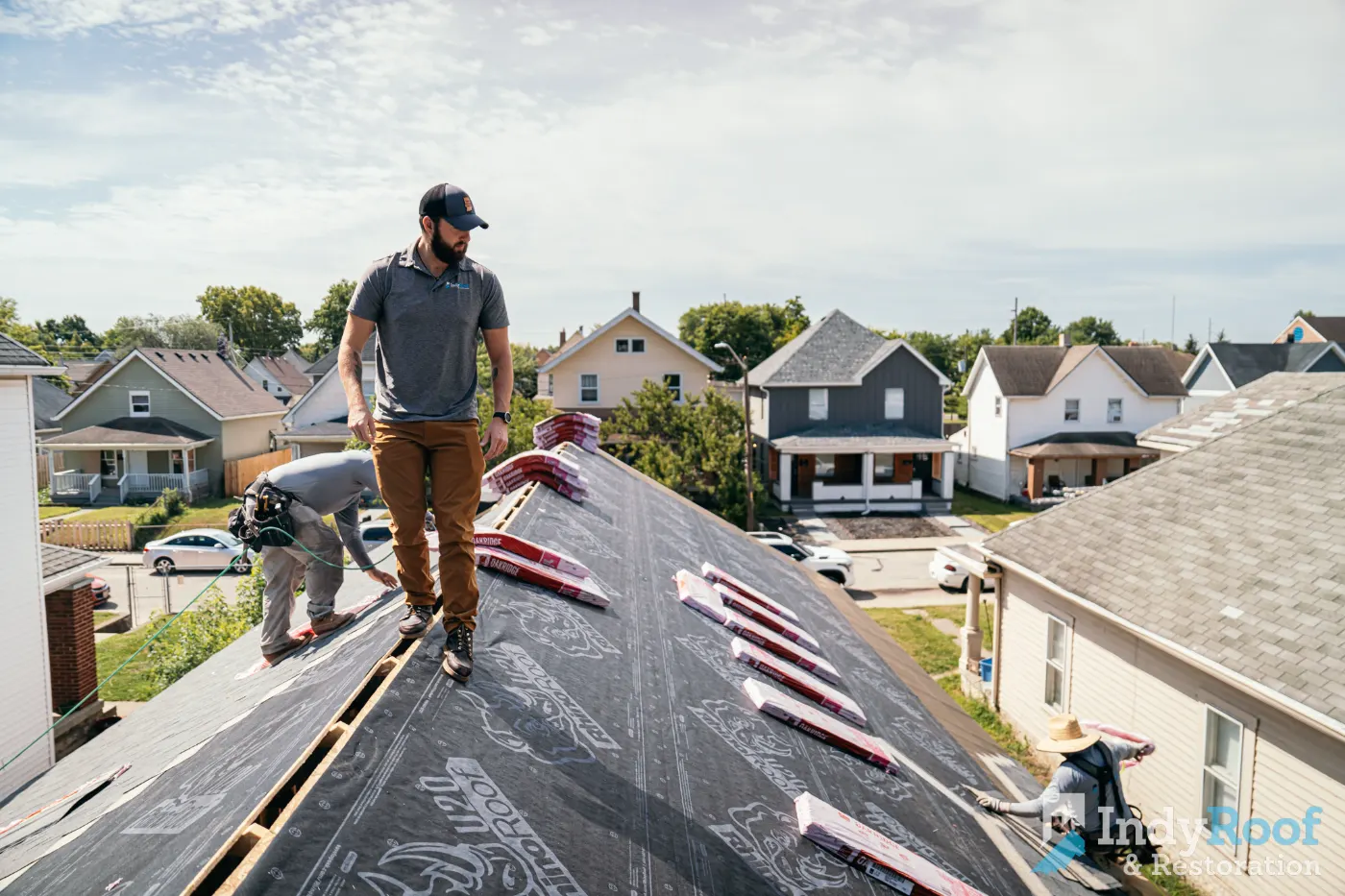 Manufacturer-certified roof installation in Village of West Clay